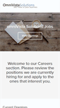 Mobile Screenshot of omnivista.recruiterbox.com