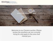 Tablet Screenshot of omnivista.recruiterbox.com