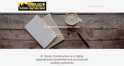 Desktop Screenshot of ksimonconstruction.recruiterbox.com