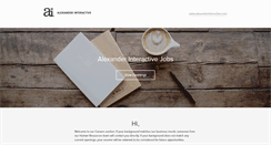 Desktop Screenshot of alexanderinteractive.recruiterbox.com